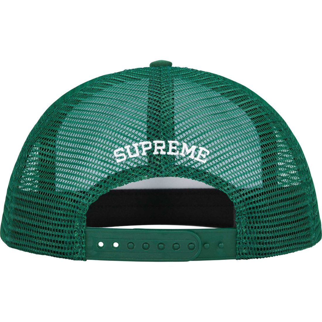 Details on Stability Mesh Back 5-Panel Dark Green from fall winter
                                                    2024 (Price is $48)