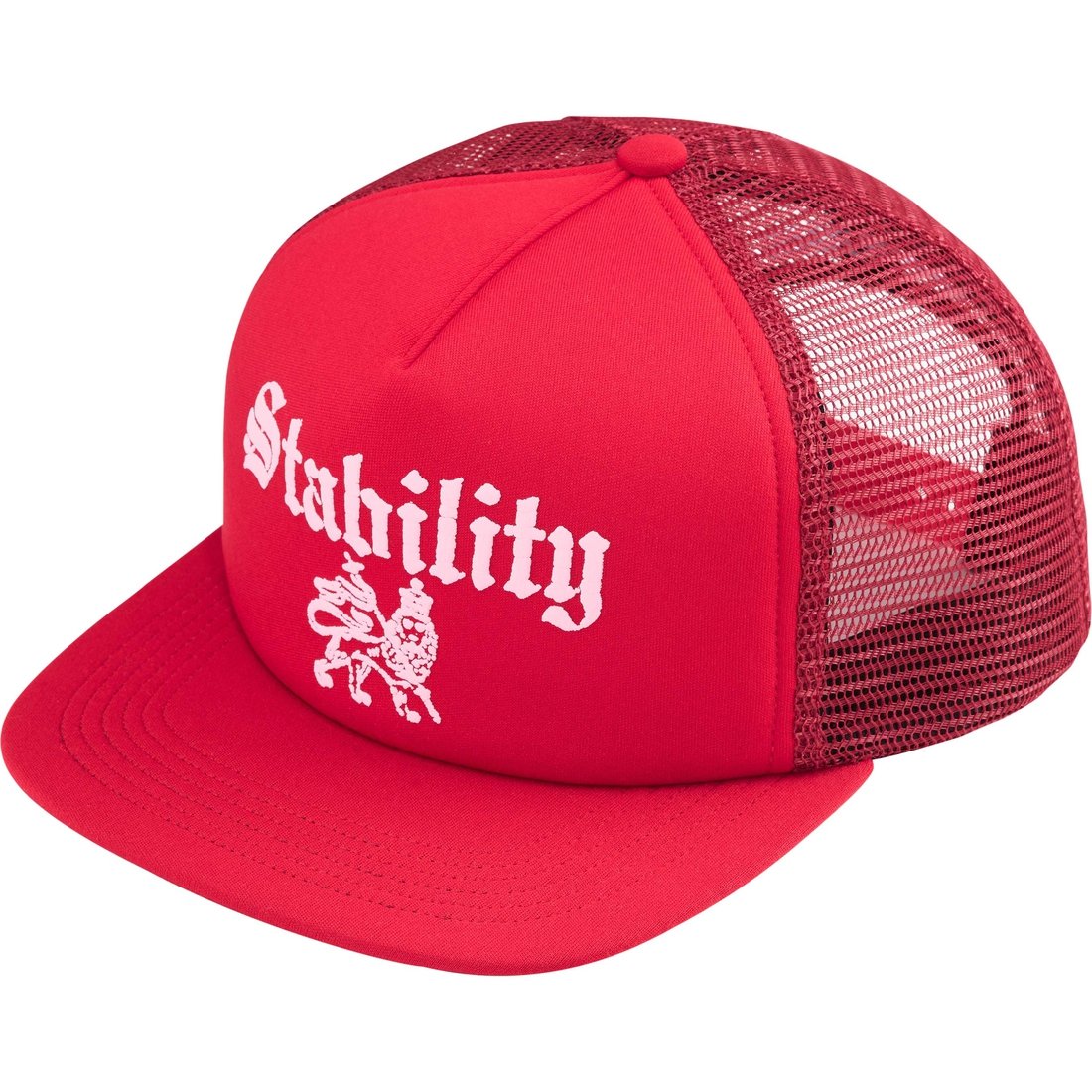 Details on Stability Mesh Back 5-Panel Red from fall winter
                                                    2024 (Price is $48)