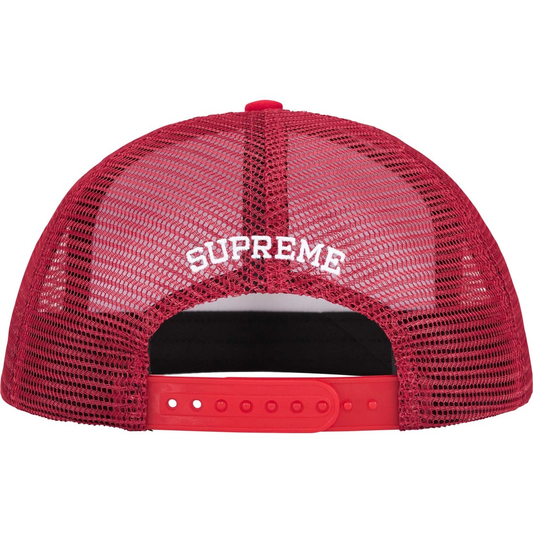 Details on Stability Mesh Back 5-Panel Red from fall winter
                                                    2024 (Price is $48)