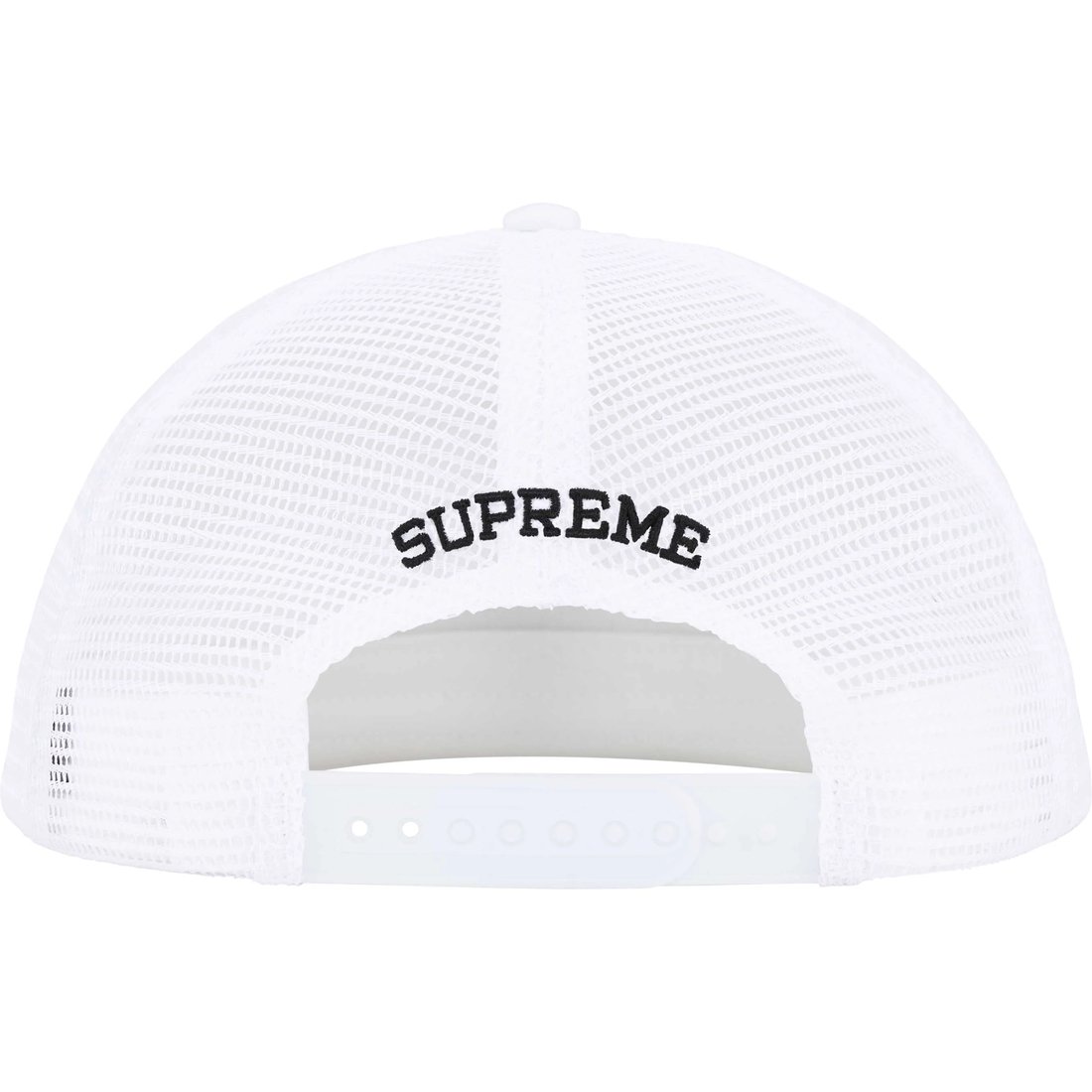 Details on Stability Mesh Back 5-Panel White from fall winter
                                                    2024 (Price is $48)