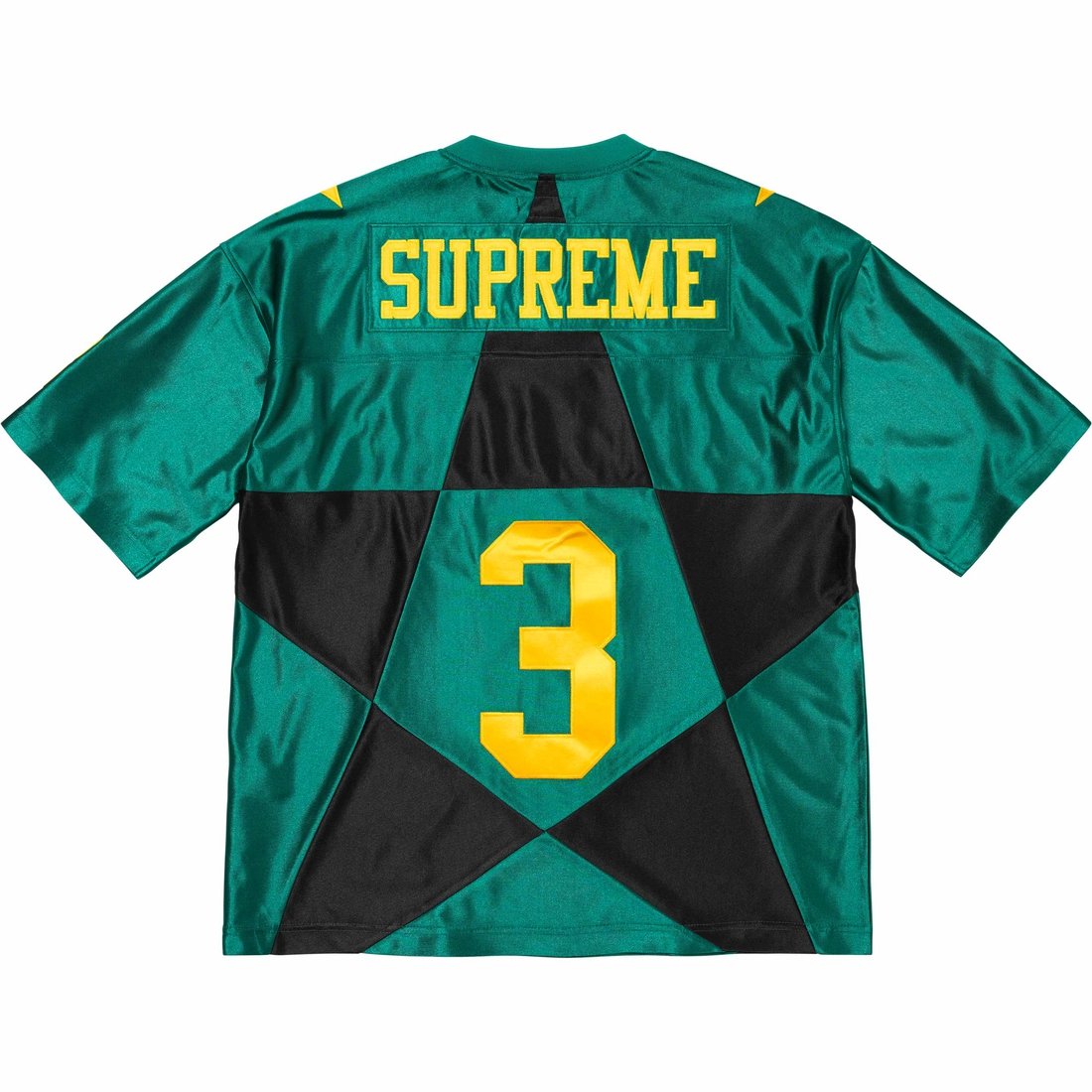 Details on Star Football Jersey Dark Green from fall winter
                                                    2024 (Price is $118)