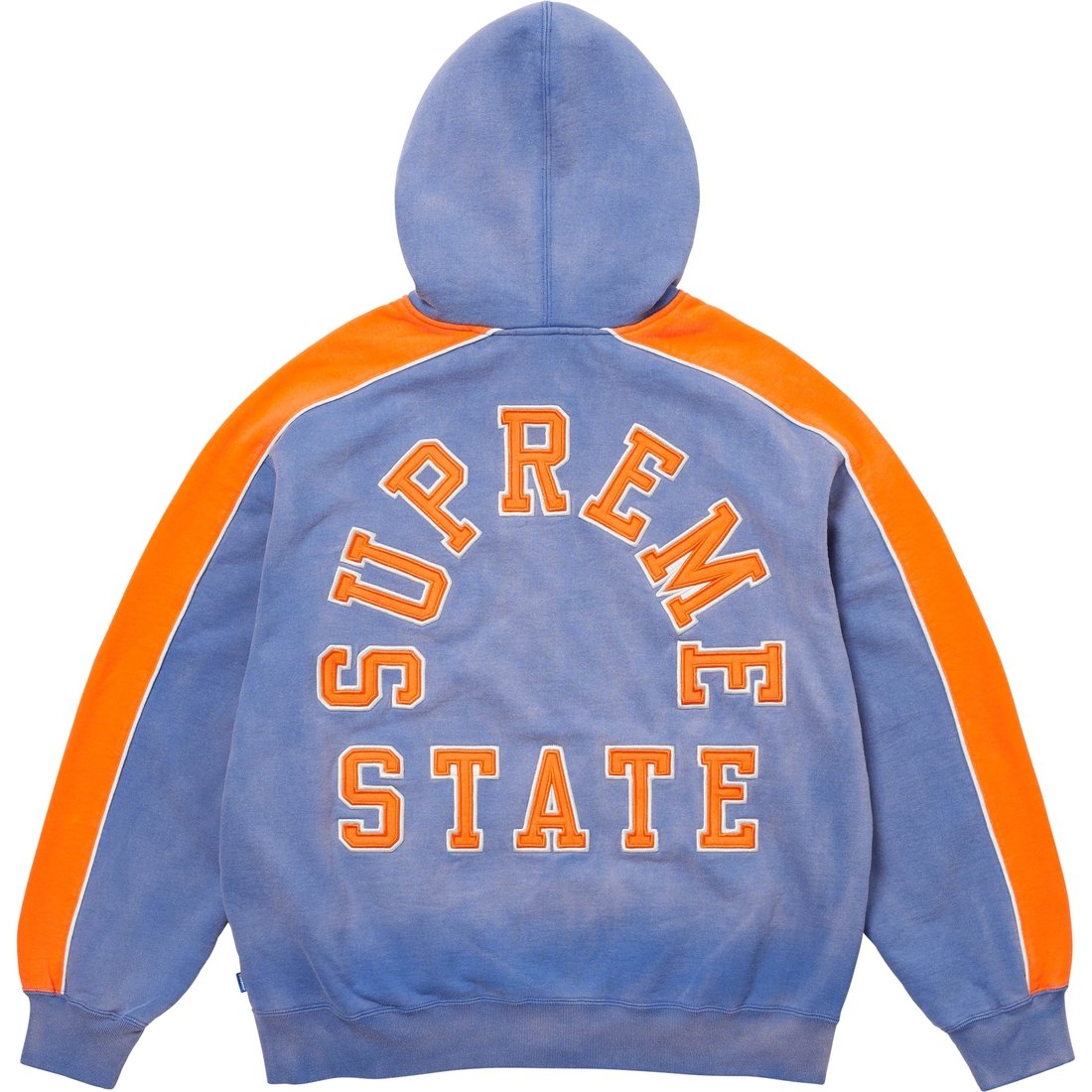 Details on State Zip Up Hooded Sweatshirt Washed Royal from fall winter
                                                    2024 (Price is $188)