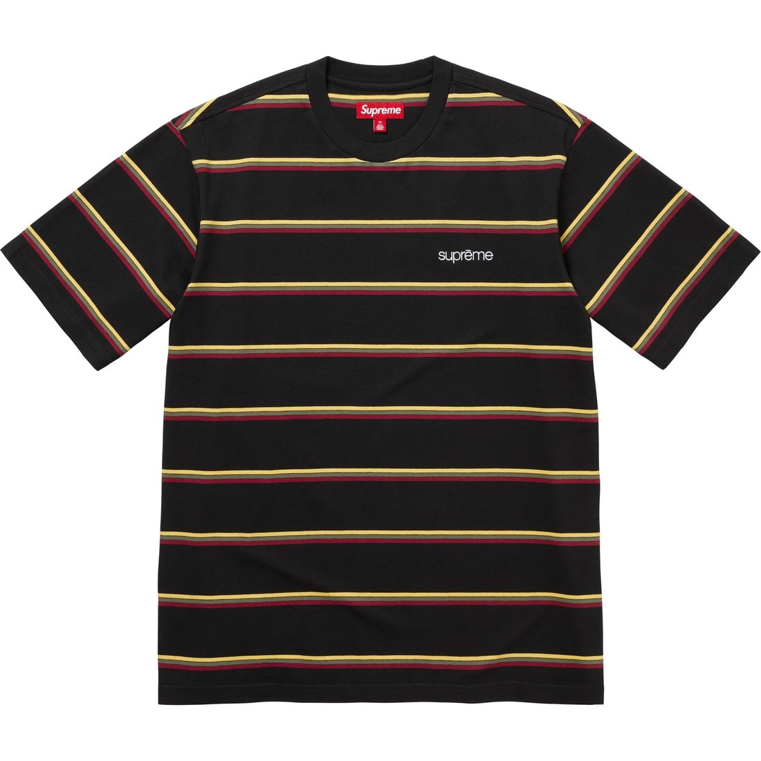 Details on Stripe S S Top Black from fall winter
                                                    2024 (Price is $88)