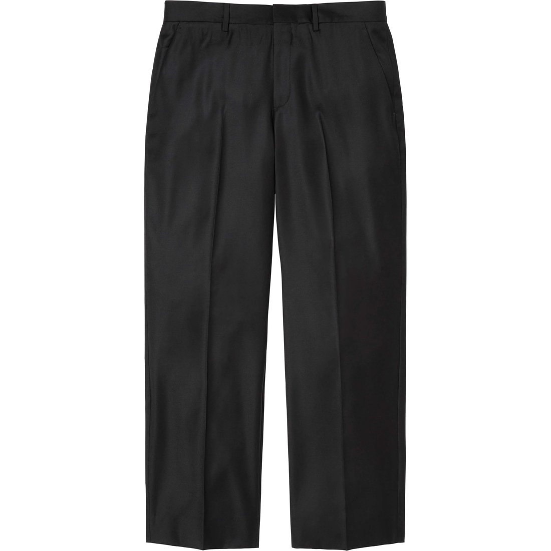 Details on Striped Wool Trouser Black from fall winter
                                                    2024 (Price is $228)