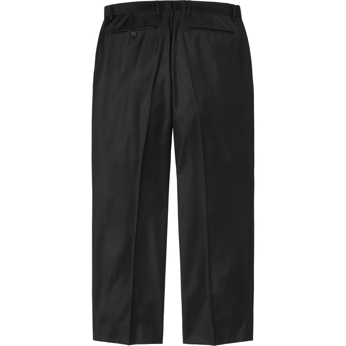 Details on Striped Wool Trouser Black from fall winter
                                                    2024 (Price is $228)