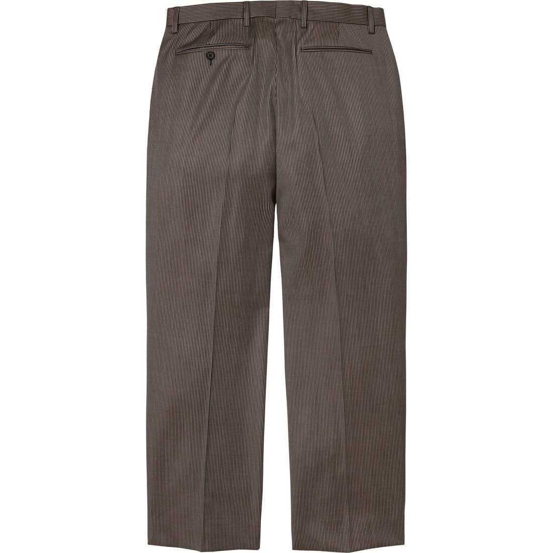 Details on Striped Wool Trouser Brown Stripe from fall winter
                                                    2024 (Price is $228)