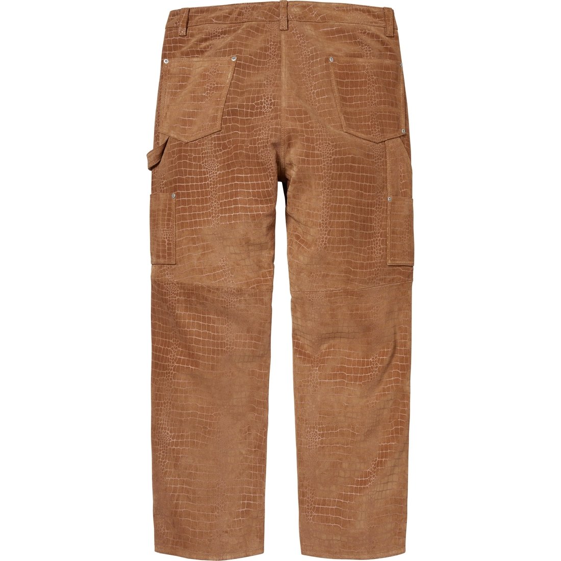 Details on Suede Double Knee Painter Pant Croc from fall winter
                                                    2024 (Price is $498)