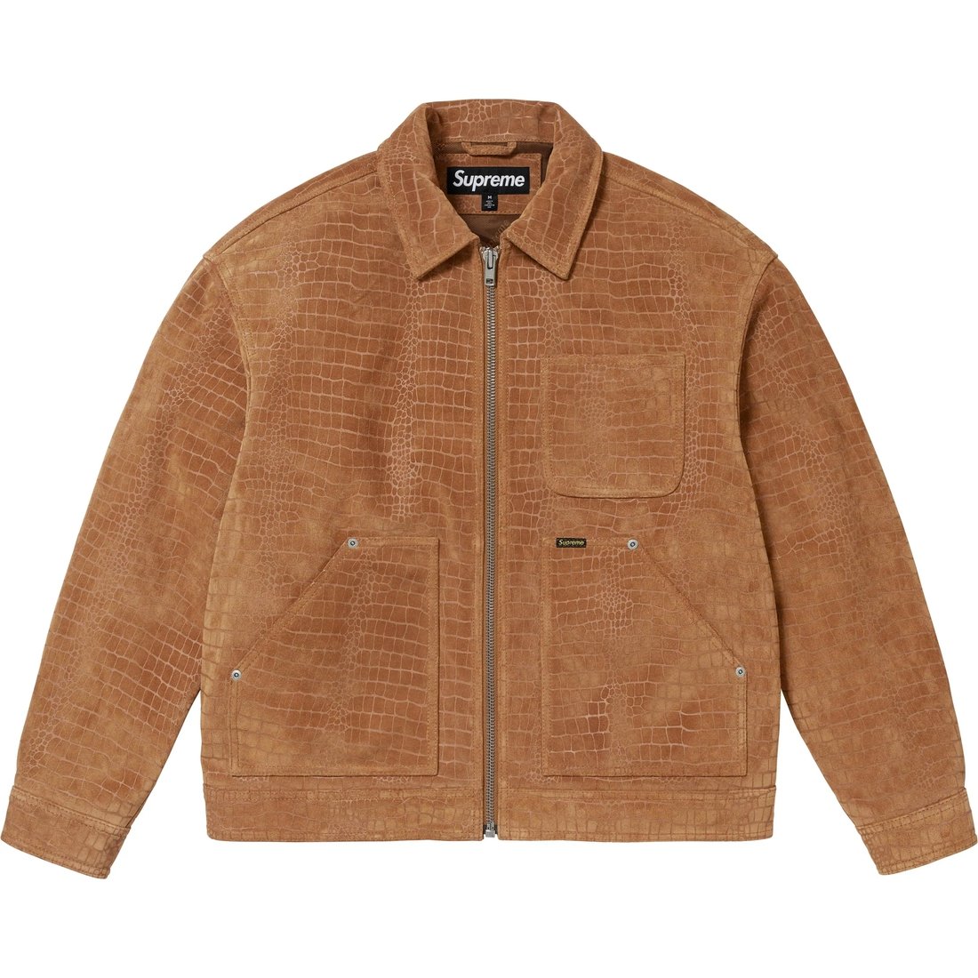 Details on Suede Work Jacket Croc from fall winter
                                                    2024 (Price is $498)