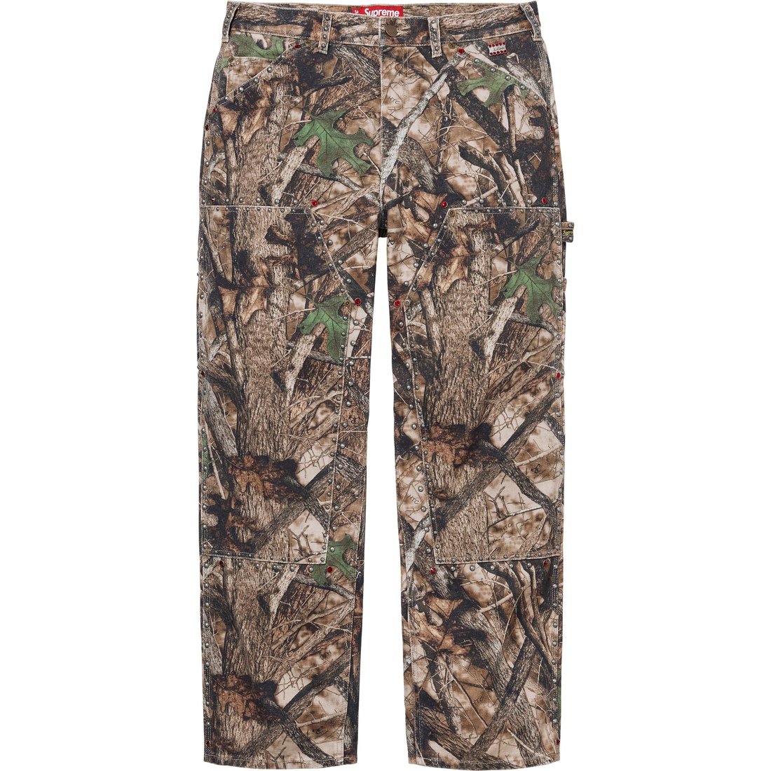 Details on Supreme b.b. Simon Studded Double Knee Painter Pant TrueTimber® HTC Fall Camo from fall winter
                                                    2024 (Price is $398)