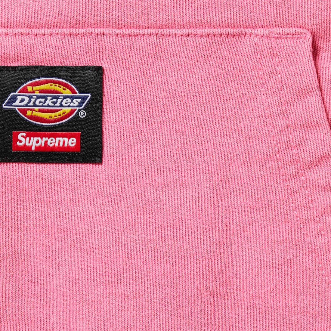 Details on Supreme Dickies Quilted Lined Zip Up Hooded Sweatshirt Dusty Pink from fall winter
                                                    2024 (Price is $148)