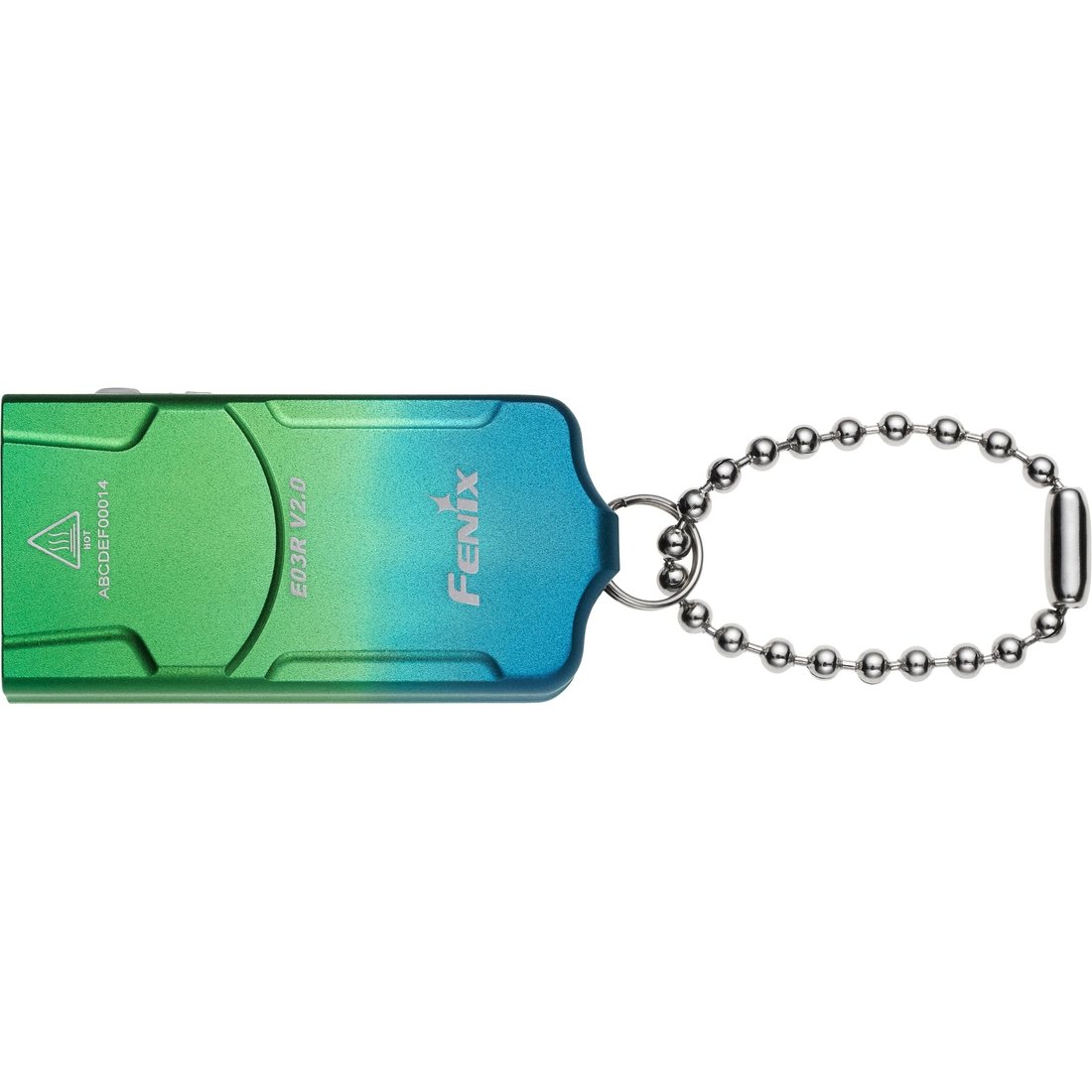 Details on Supreme Fenix E03R Flashlight Keychain Multicolor from fall winter
                                                    2024 (Price is $48)