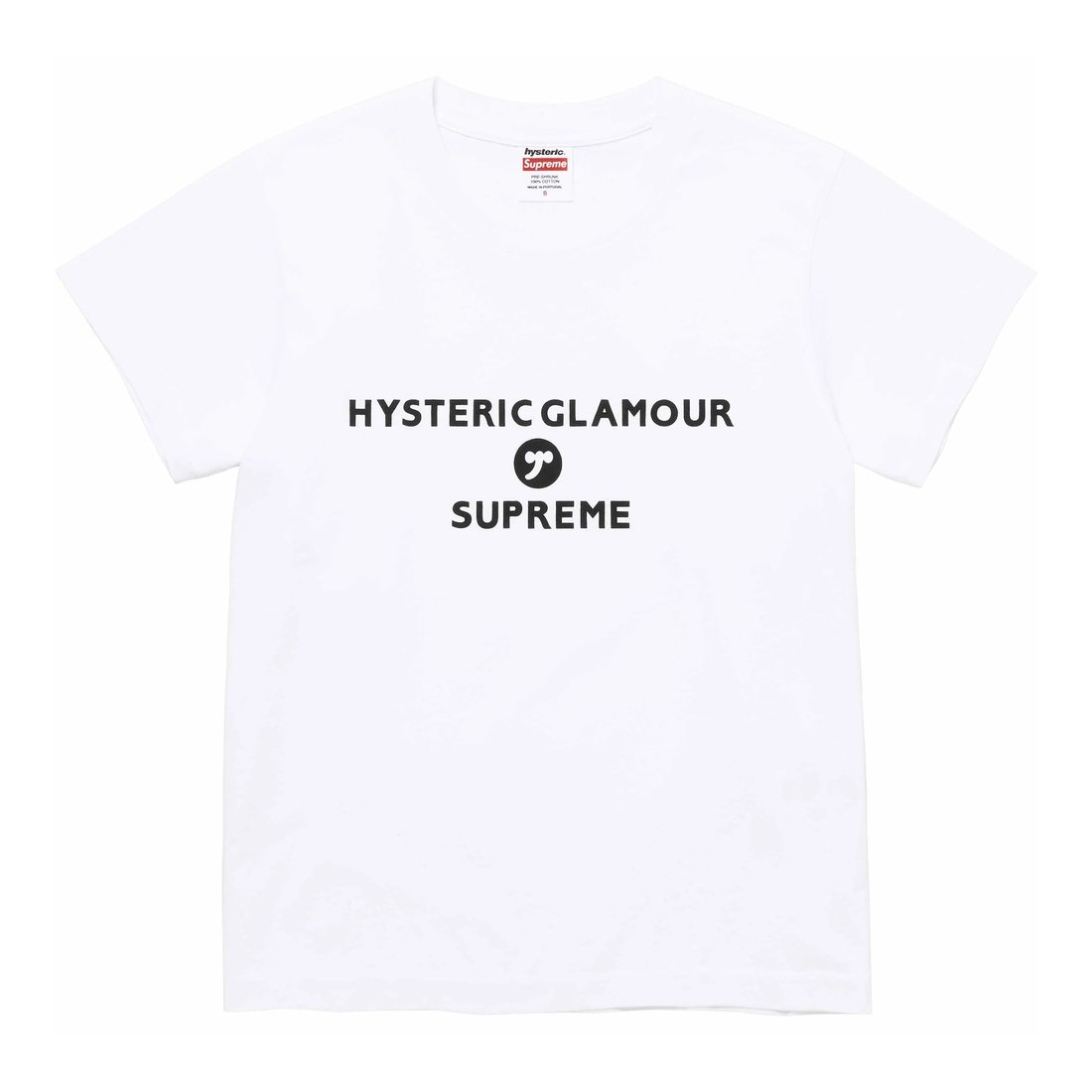 Details on Supreme HYSTERIC GLAMOUR Baby Tee White from fall winter
                                                    2024 (Price is $58)