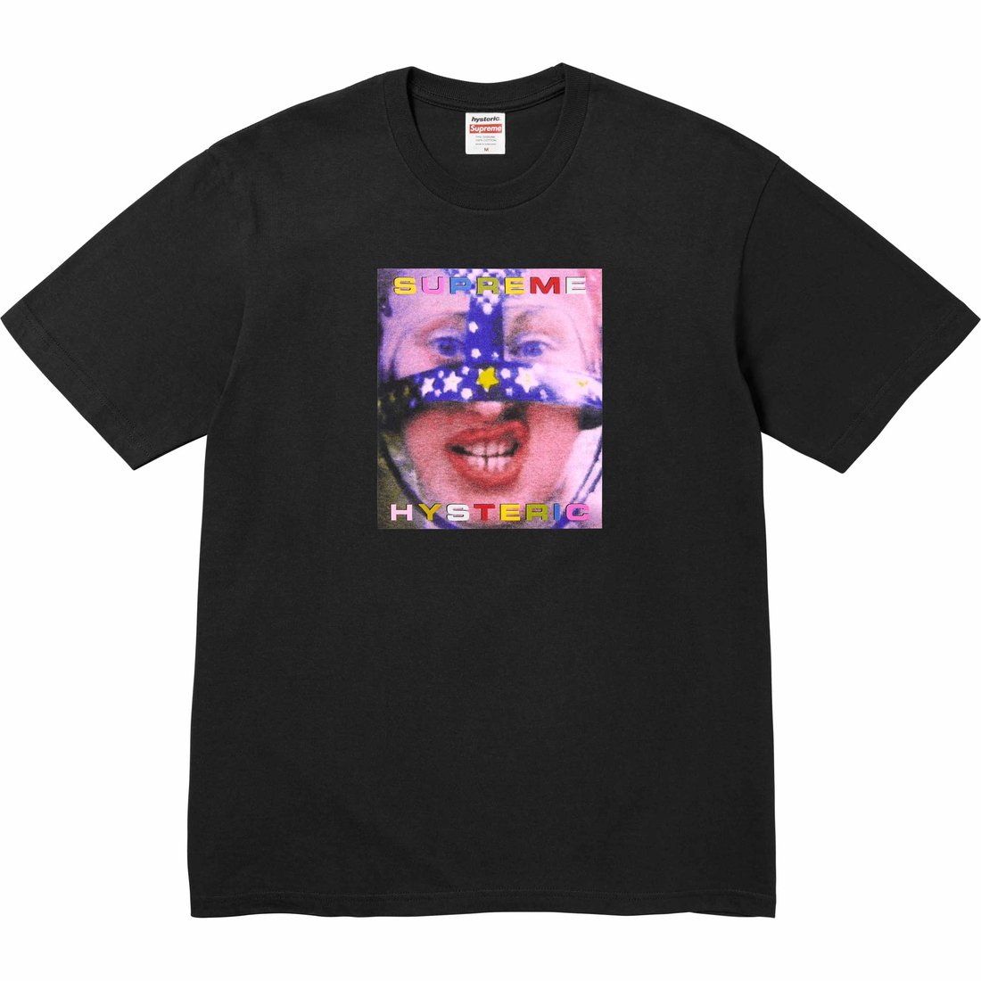 Details on Supreme HYSTERIC GLAMOUR Headcase Tee Black from fall winter
                                                    2024 (Price is $54)