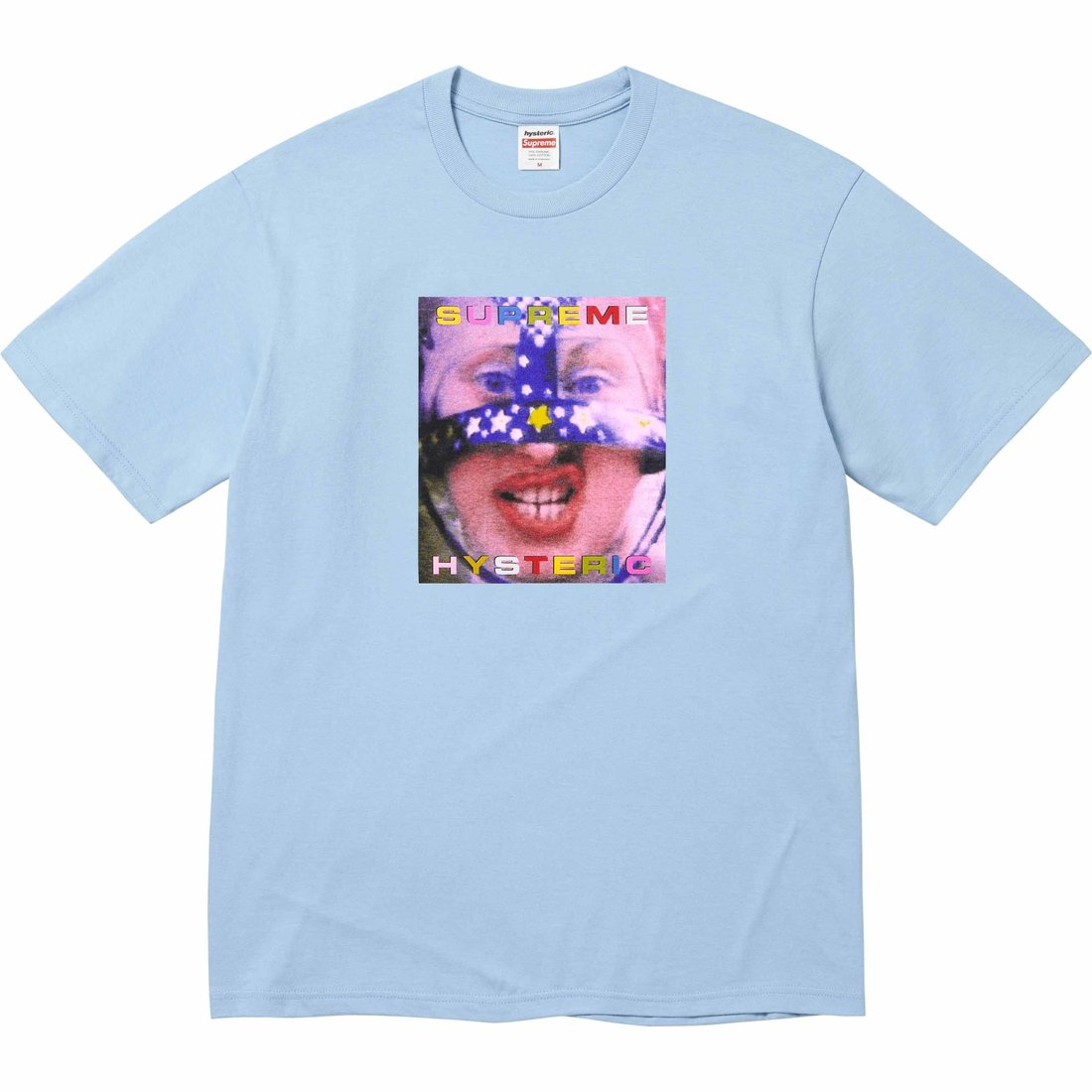 Details on Supreme HYSTERIC GLAMOUR Headcase Tee Powder Blue from fall winter
                                                    2024 (Price is $54)