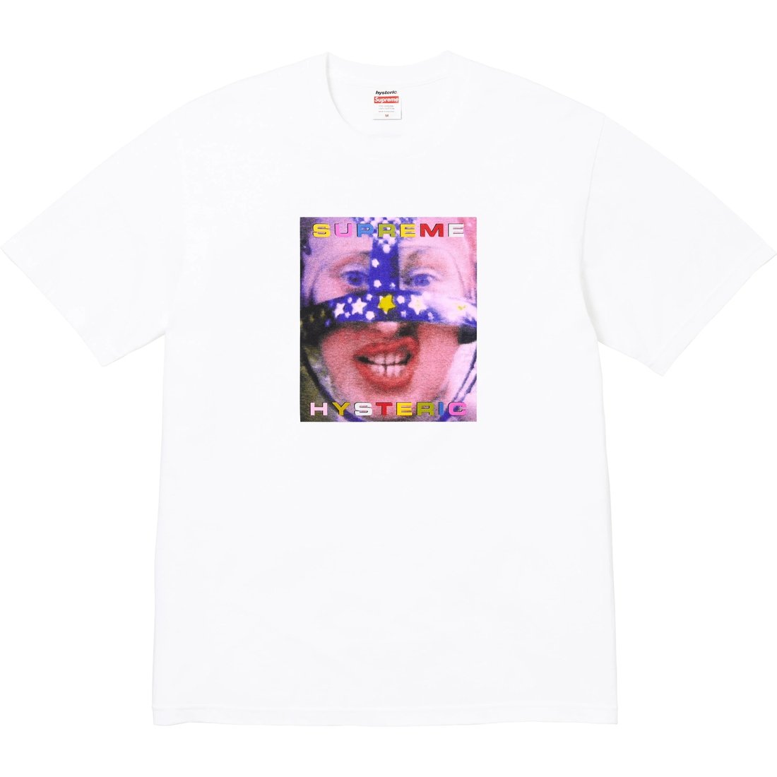 Details on Supreme HYSTERIC GLAMOUR Headcase Tee White from fall winter
                                                    2024 (Price is $54)