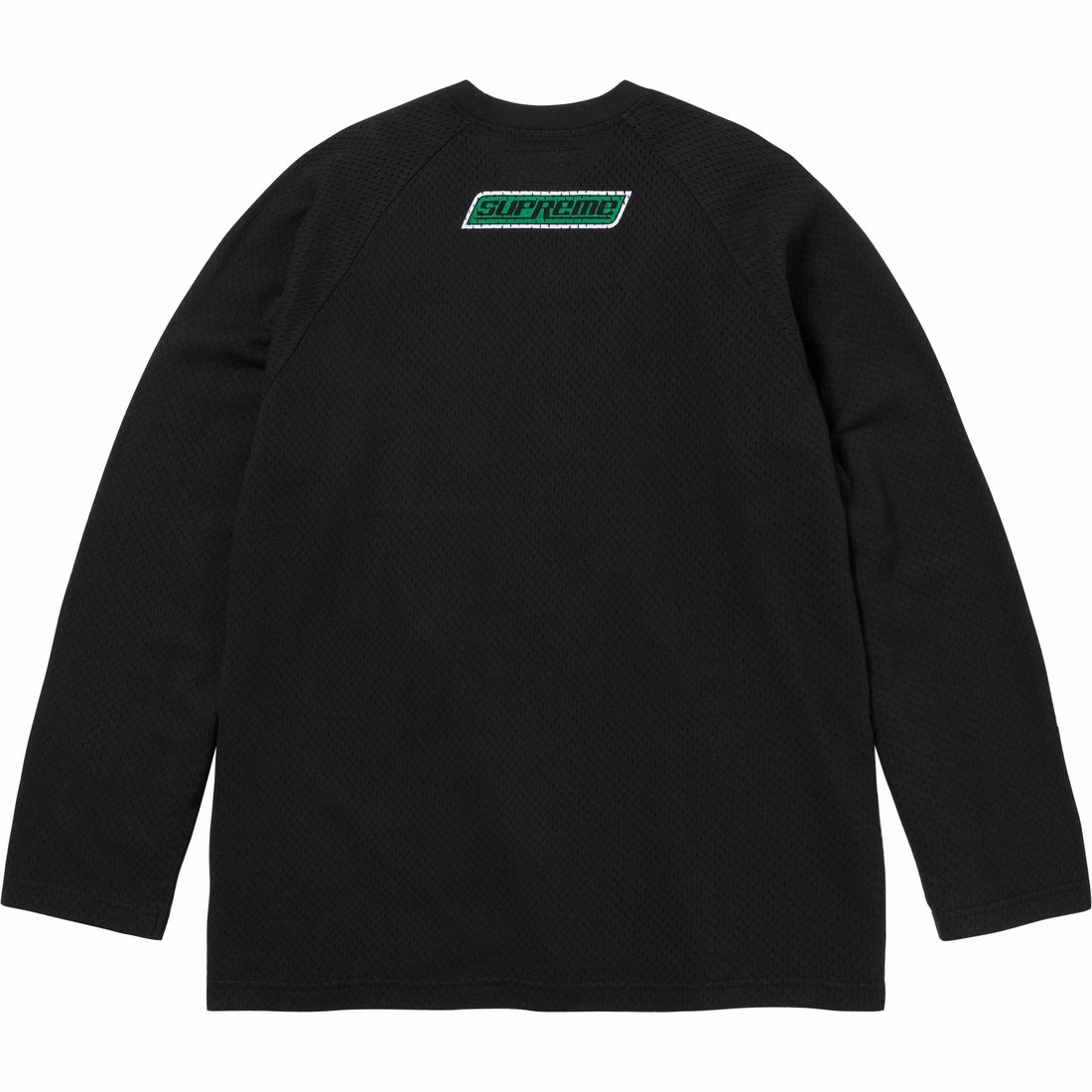 Details on Supreme HYSTERIC GLAMOUR Mesh L S Top Black from fall winter
                                                    2024 (Price is $118)