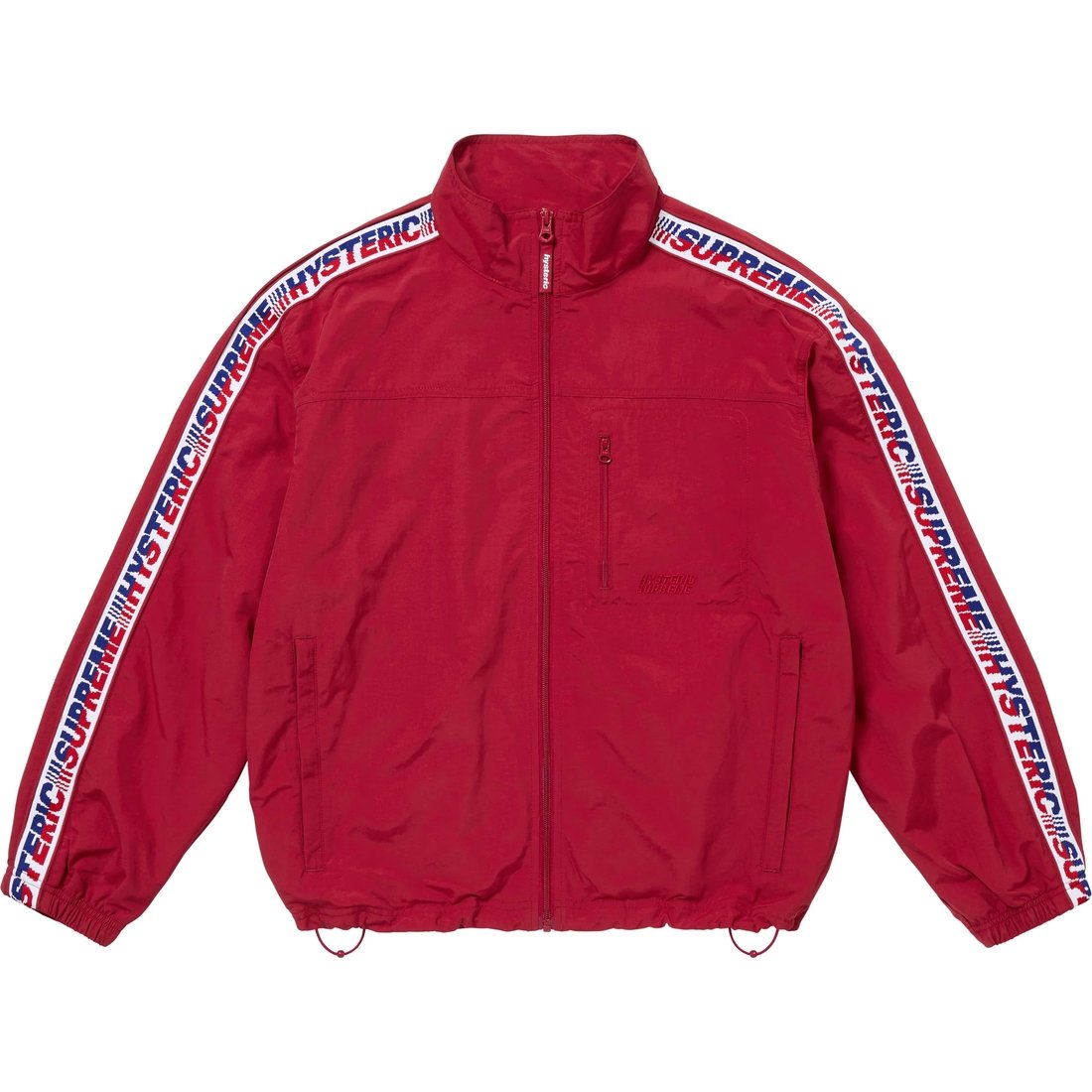 Details on Supreme HYSTERIC GLAMOUR Track Jacket Red from fall winter
                                                    2024 (Price is $188)