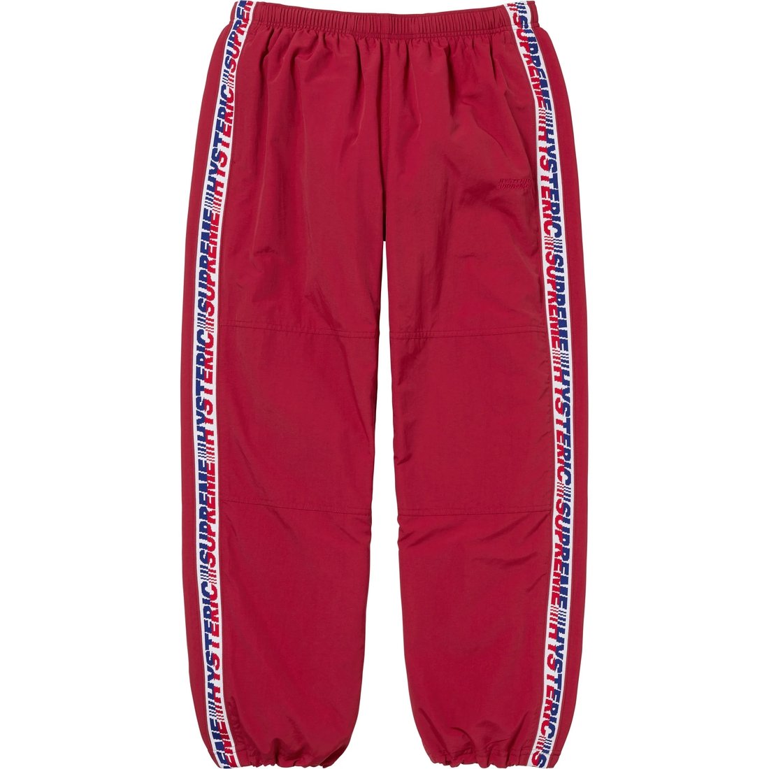 Details on Supreme HYSTERIC GLAMOUR Track Pant Red from fall winter
                                                    2024 (Price is $158)