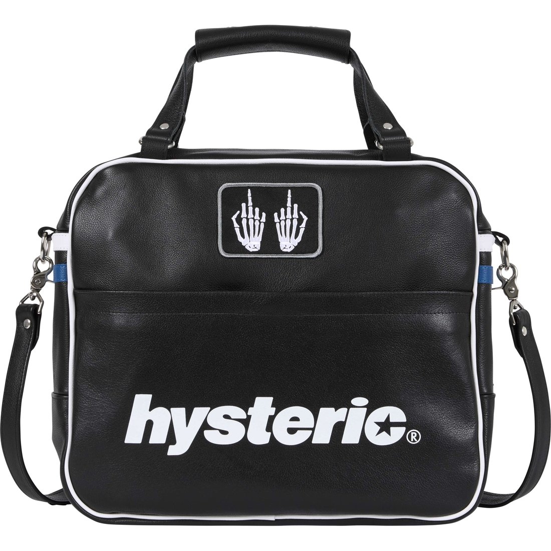 Details on Supreme HYSTERIC GLAMOUR Vanson Leathers Bag Black from fall winter
                                                    2024 (Price is $698)