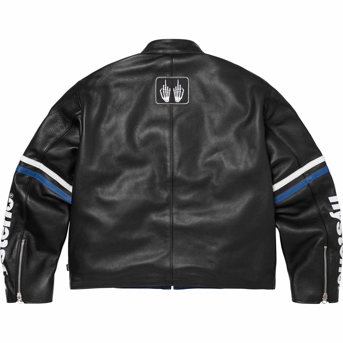 Details on Supreme HYSTERIC GLAMOUR Vanson Leathers Jacket Black from fall winter
                                                    2024 (Price is $1098)