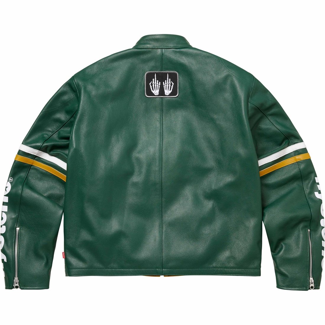 Details on Supreme HYSTERIC GLAMOUR Vanson Leathers Jacket Green from fall winter
                                                    2024 (Price is $1098)