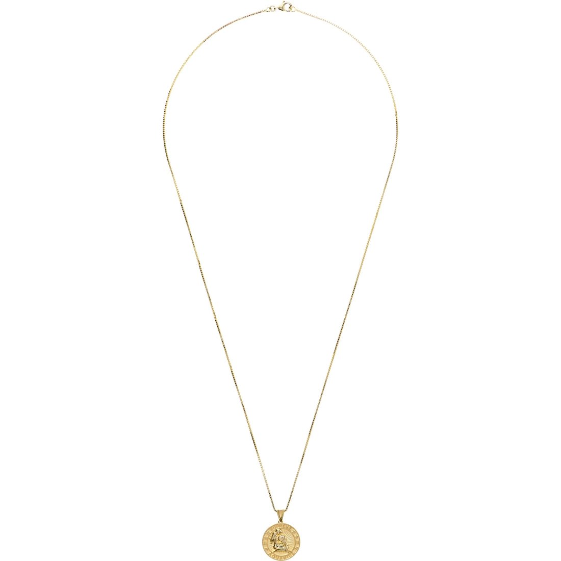 Details on Supreme Jacob&Co 14K Gold Zodiac Pendant Gold - Aquarius from fall winter
                                                    2024 (Price is $1498)