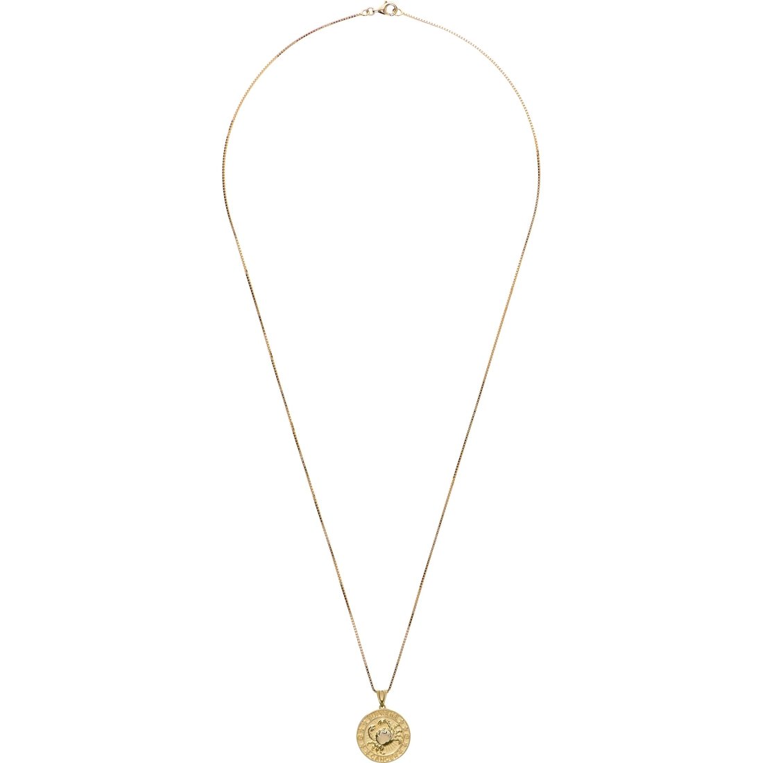 Details on Supreme Jacob&Co 14K Gold Zodiac Pendant Gold - Cancer from fall winter
                                                    2024 (Price is $1498)