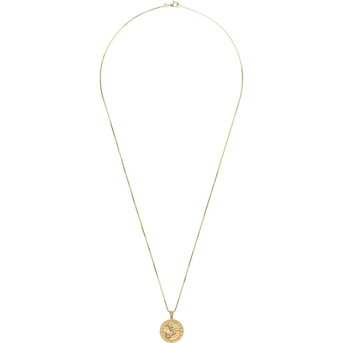 Details on Supreme Jacob&Co 14K Gold Zodiac Pendant Gold - Capricorn from fall winter
                                                    2024 (Price is $1498)