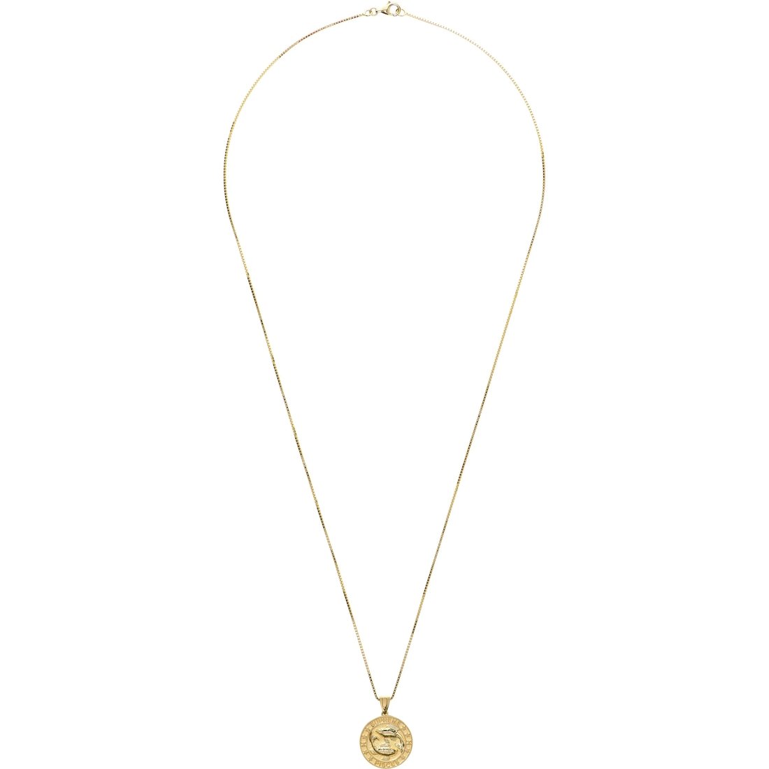 Details on Supreme Jacob&Co 14K Gold Zodiac Pendant Gold - Pisces from fall winter
                                                    2024 (Price is $1498)