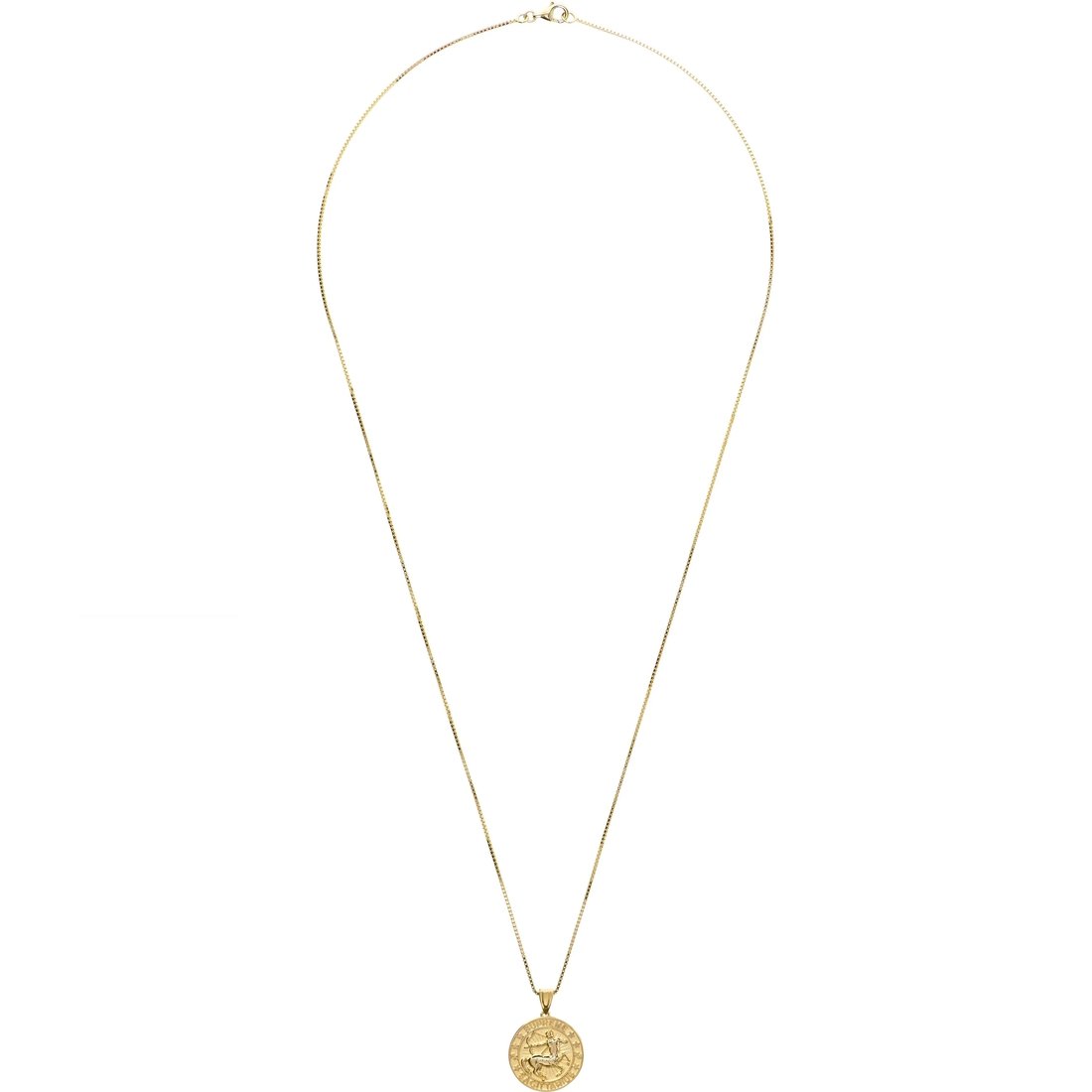 Details on Supreme Jacob&Co 14K Gold Zodiac Pendant Gold - Sagittarius from fall winter
                                                    2024 (Price is $1498)