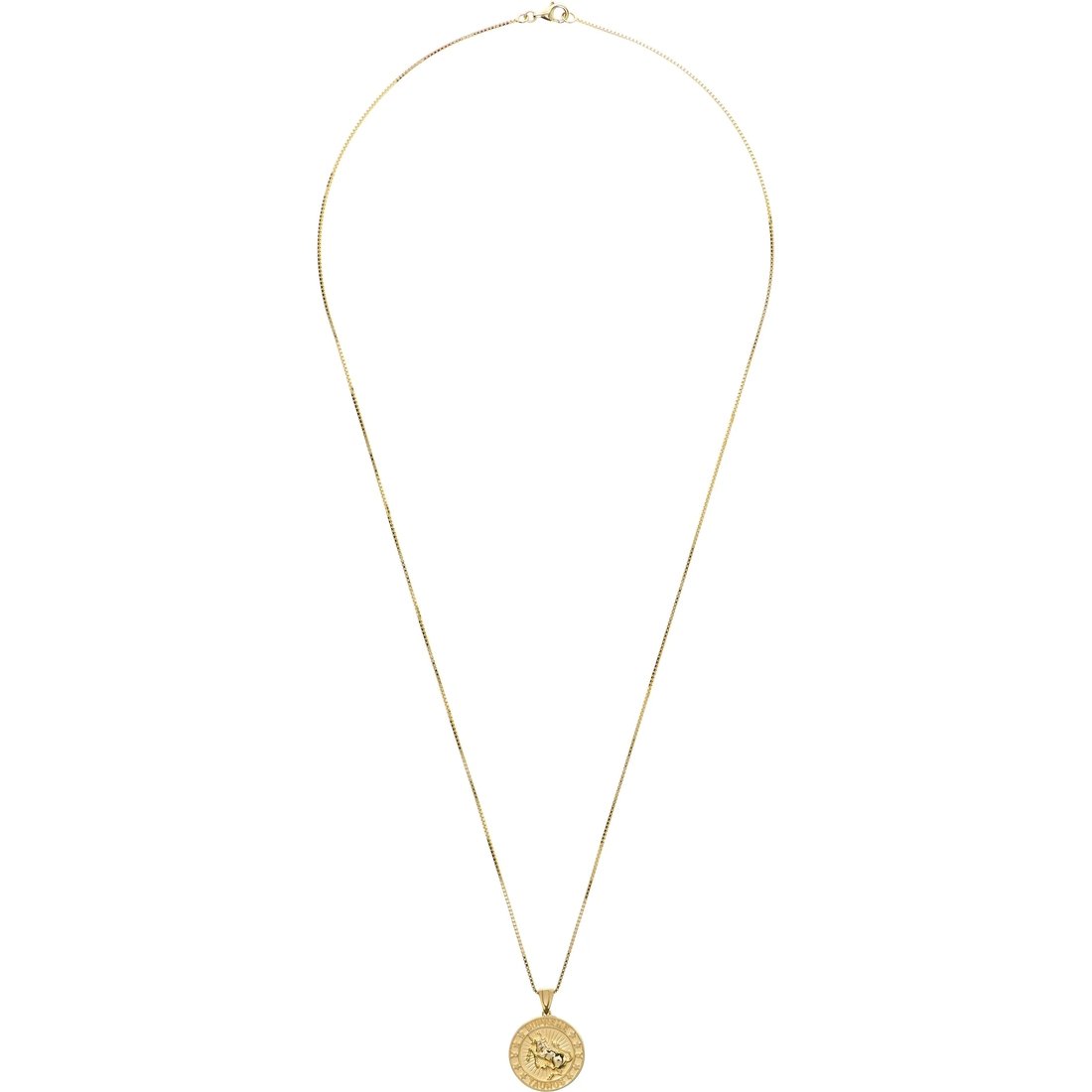 Details on Supreme Jacob&Co 14K Gold Zodiac Pendant Gold - Taurus from fall winter
                                                    2024 (Price is $1498)