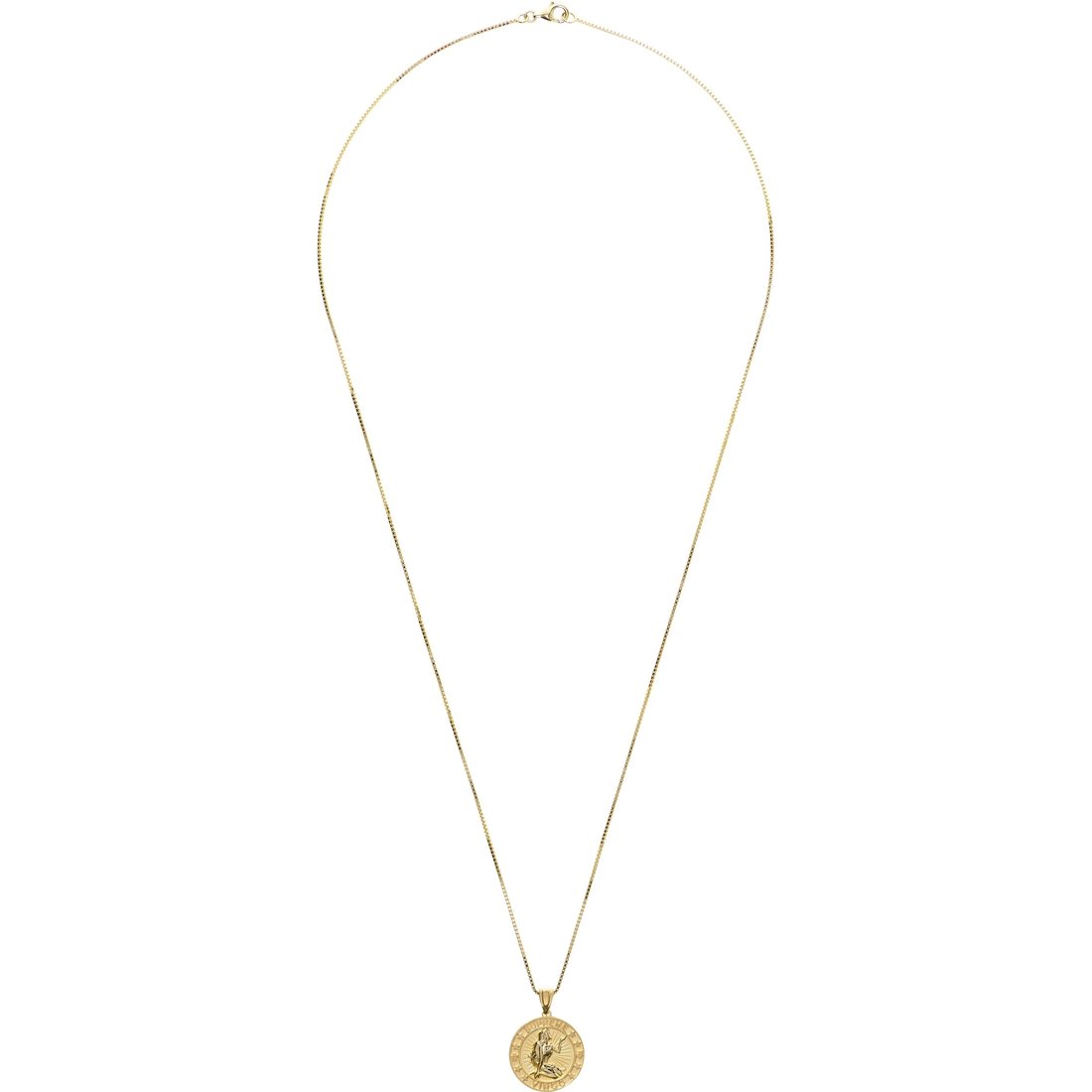 Details on Supreme Jacob&Co 14K Gold Zodiac Pendant Gold - Virgo from fall winter
                                                    2024 (Price is $1498)