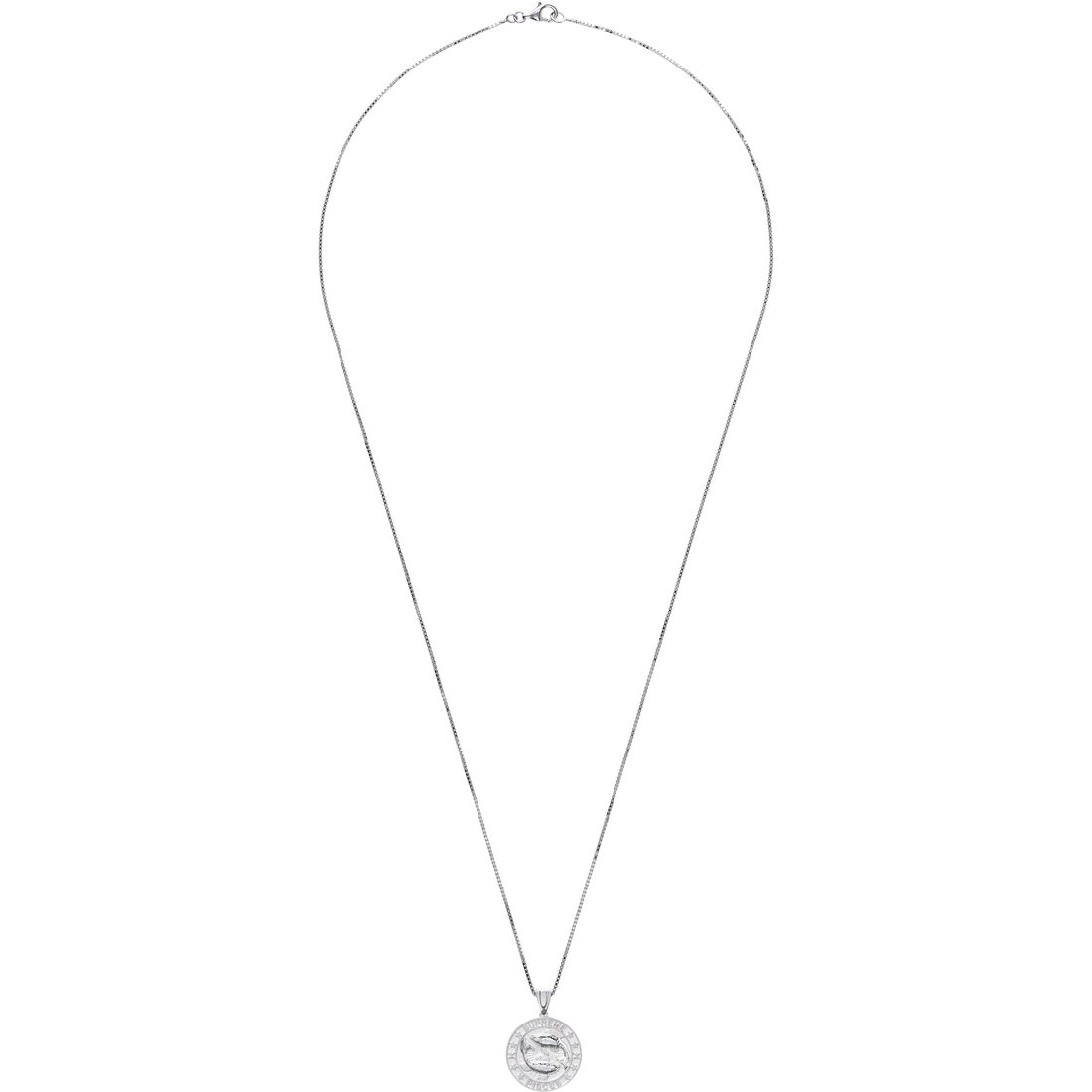 Details on Supreme Jacob&Co Sterling Silver Zodiac Pendant Silver - Pisces from fall winter
                                                    2024 (Price is $598)