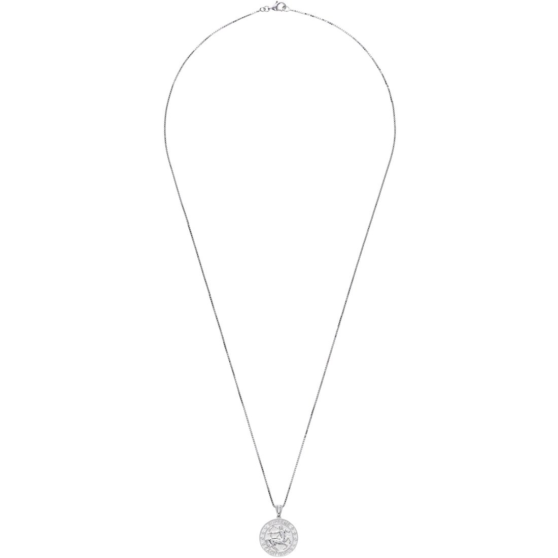 Details on Supreme Jacob&Co Sterling Silver Zodiac Pendant Silver - Sagittarius from fall winter
                                                    2024 (Price is $598)