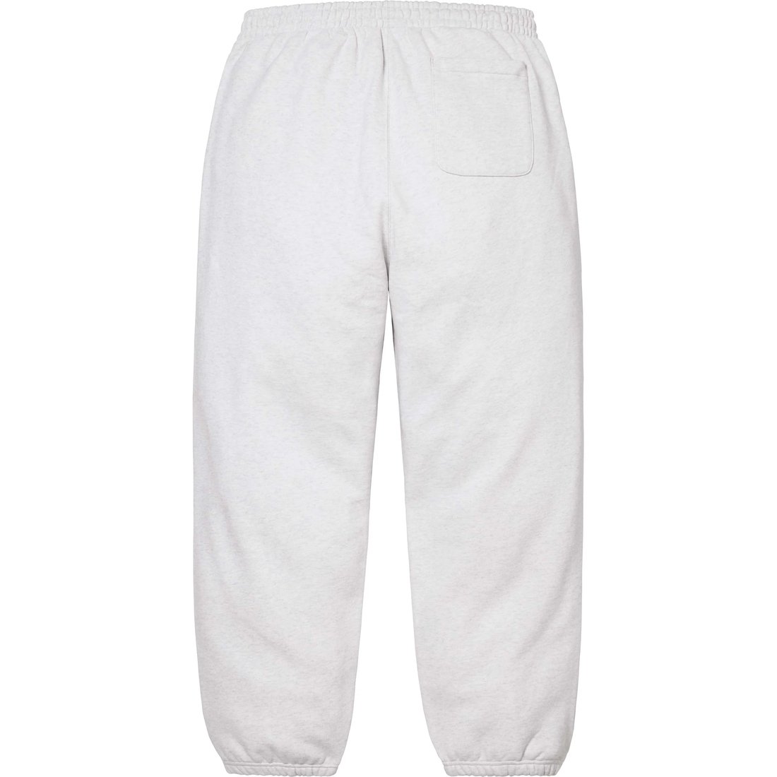 Details on Supreme Jordan Sweatpant Ash Grey from fall winter
                                                    2024 (Price is $148)