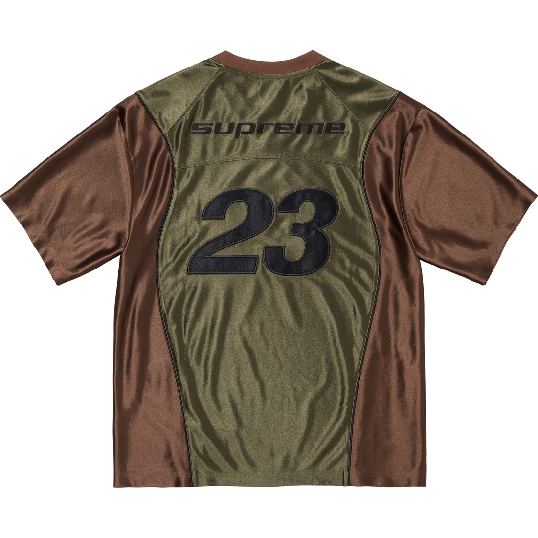 Details on Supreme Jordan Warm Up Jersey Olive from fall winter
                                                    2024 (Price is $148)