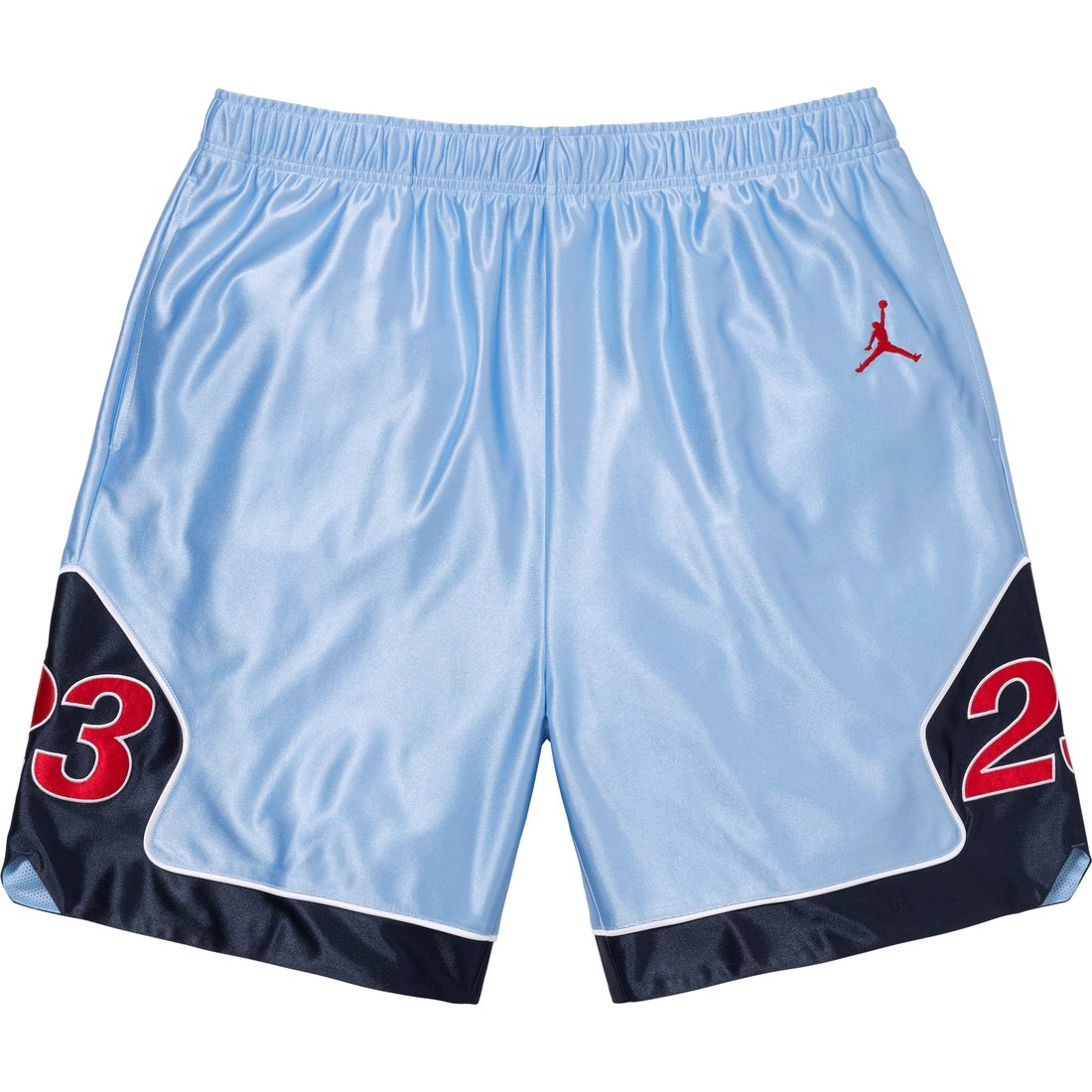 Details on Supreme Jordan Warm Up Short Light Blue from fall winter
                                                    2024 (Price is $138)