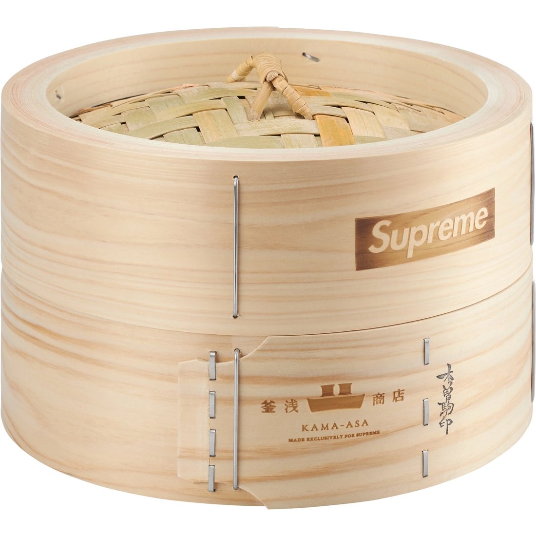 Details on Supreme Kama-Asa Steamer Wood from fall winter
                                                    2024 (Price is $198)