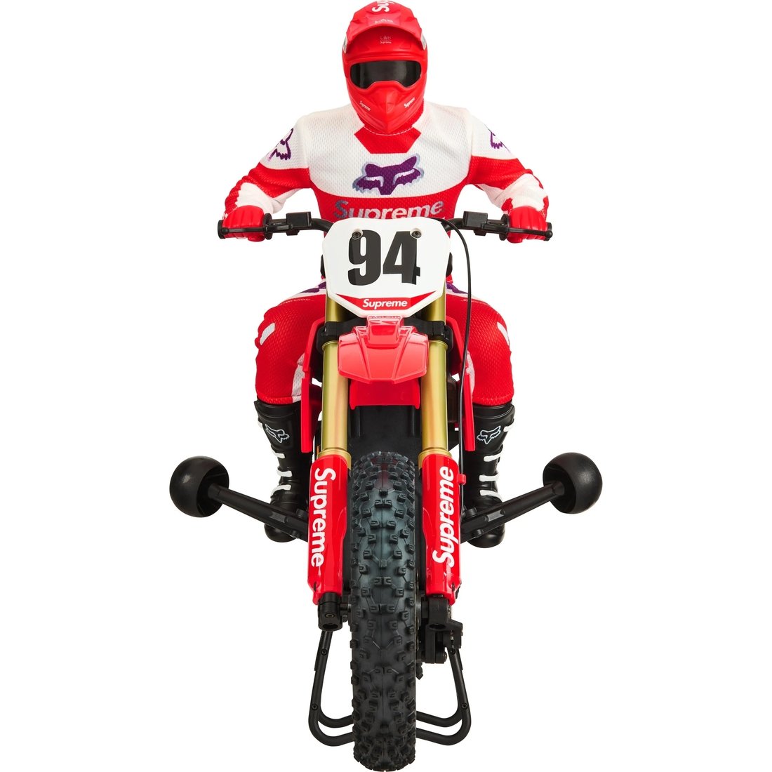 Details on Supreme Losi RC Dirt Bike Red from fall winter
                                                    2024 (Price is $698)