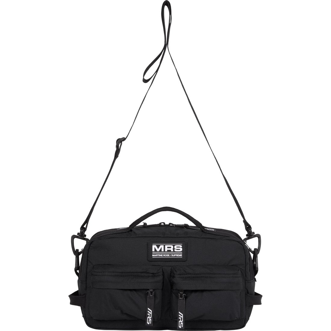 Details on Supreme Martine Rose Mini Duffle Bag Black from fall winter
                                                    2024 (Price is $138)