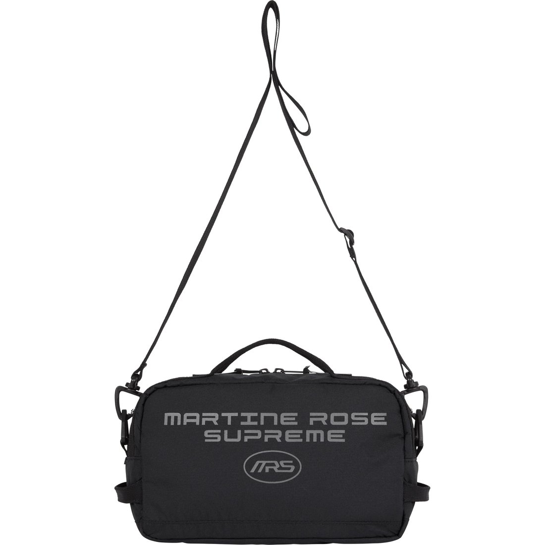 Details on Supreme Martine Rose Mini Duffle Bag Black from fall winter
                                                    2024 (Price is $138)