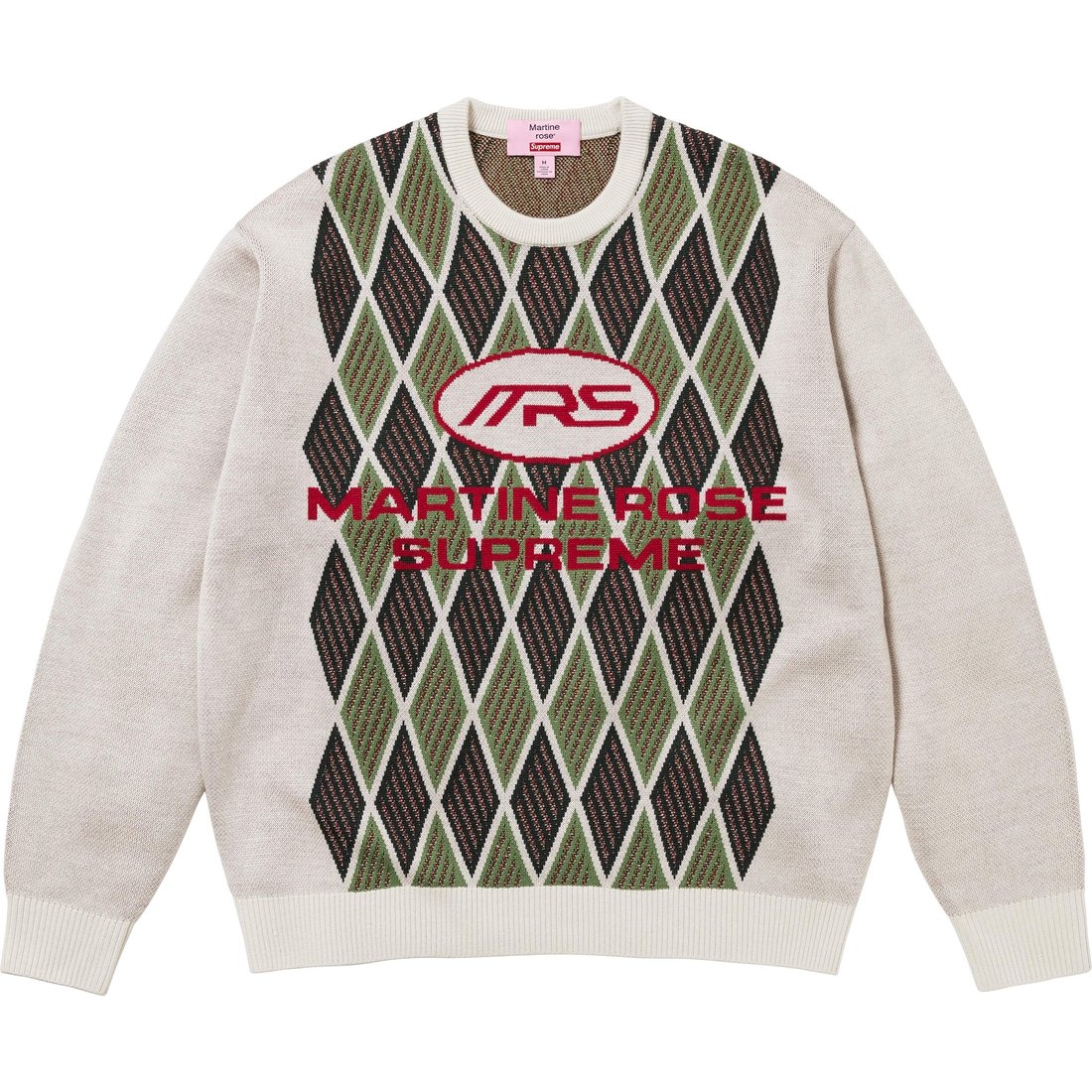 Details on Supreme Martine Rose Sweater Stone from fall winter
                                                    2024 (Price is $268)