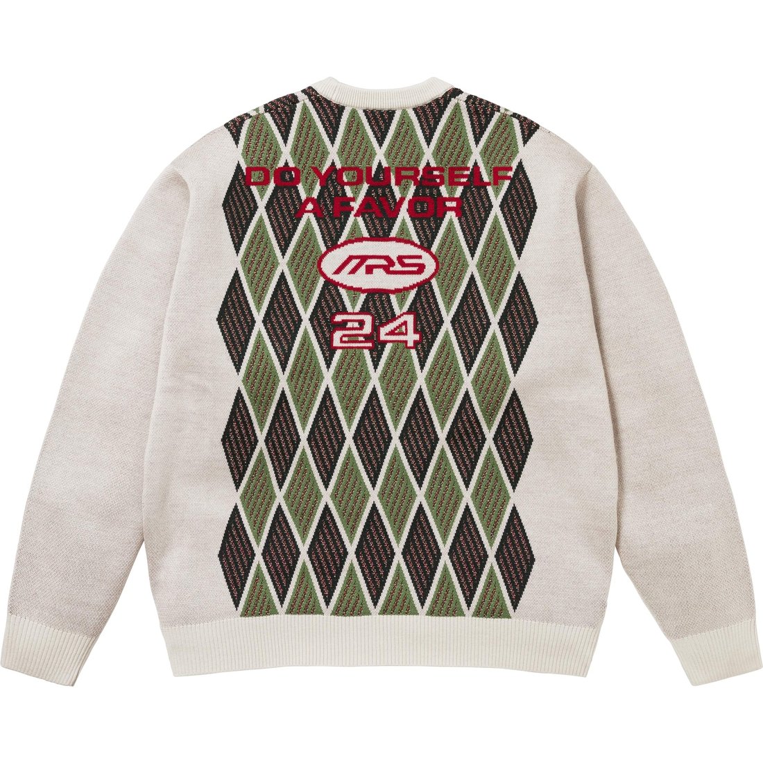 Details on Supreme Martine Rose Sweater Stone from fall winter
                                                    2024 (Price is $268)