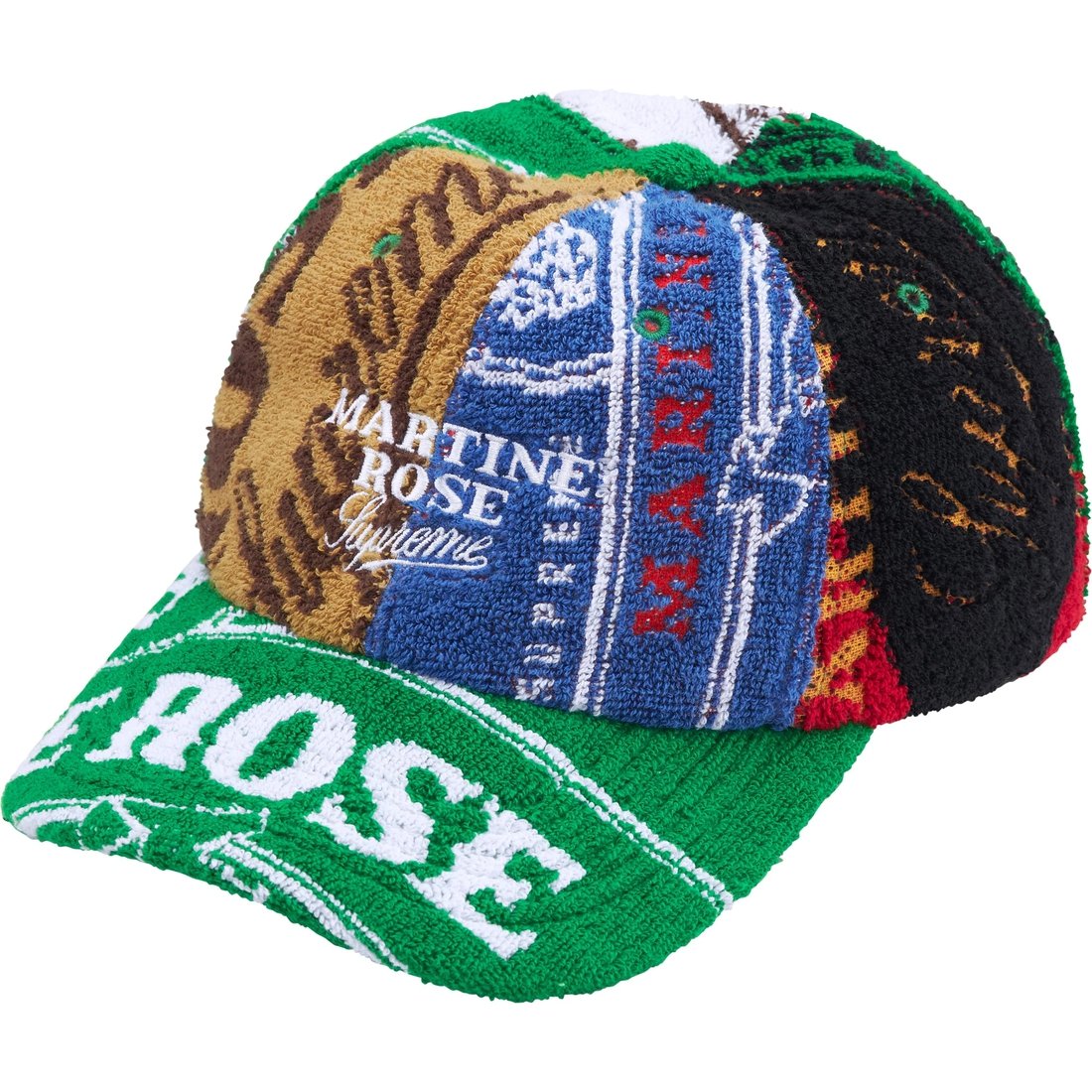 Details on Supreme Martine Rose Towel 6-Panel Multicolor from fall winter
                                                    2024 (Price is $98)