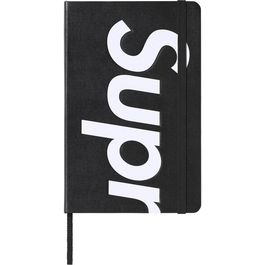 Details on Supreme Moleskine Notebook Black from fall winter
                                                    2024 (Price is $36)