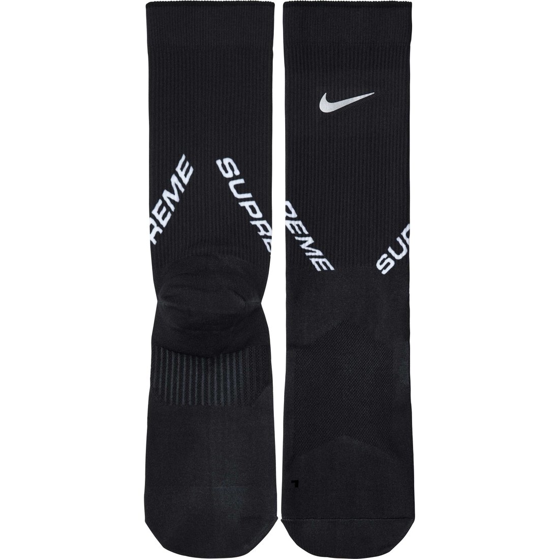 Details on Supreme Nike Crew Socks Black from fall winter
                                                    2024 (Price is $20)