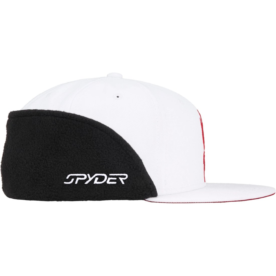 Details on Supreme Spyder Earflap New Era White from fall winter
                                                    2024 (Price is $68)