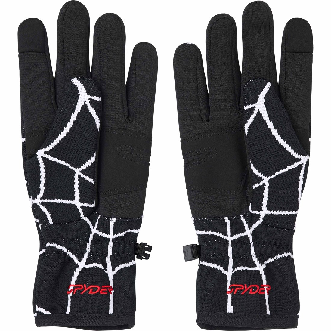 Details on Supreme Spyder Gloves Black from fall winter
                                                    2024 (Price is $58)