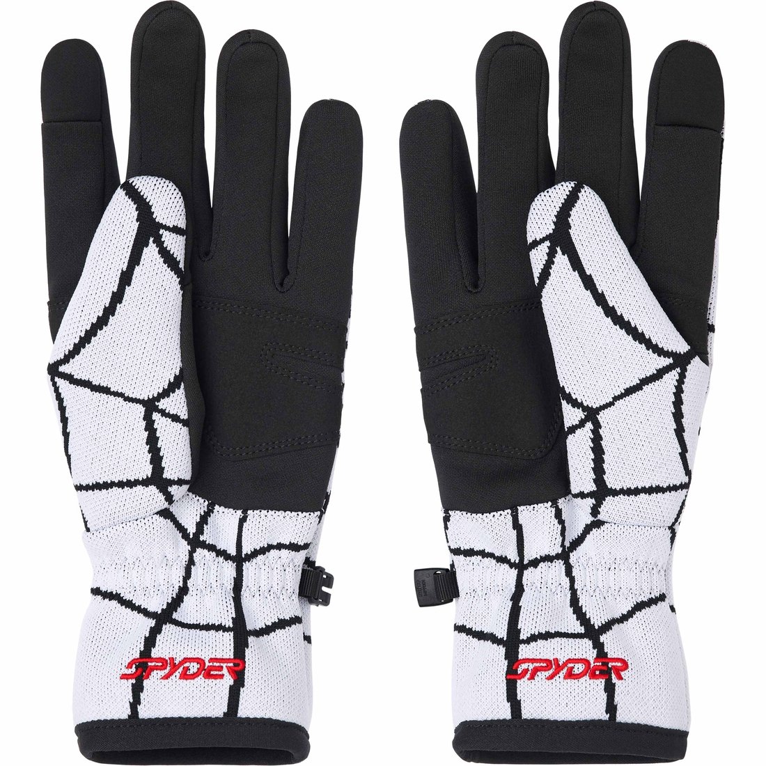 Details on Supreme Spyder Gloves White from fall winter
                                                    2024 (Price is $58)