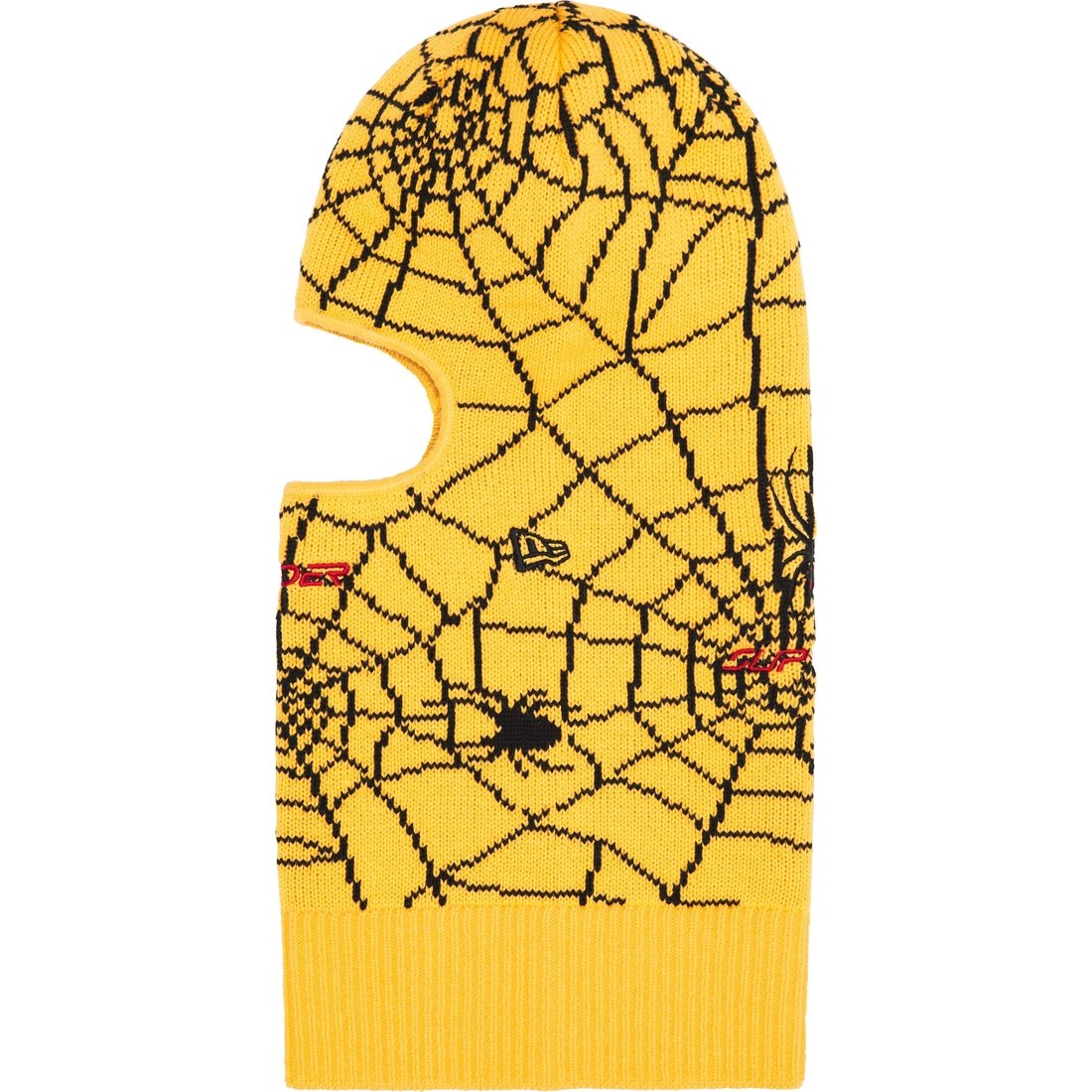 Details on Supreme Spyder New Era Balaclava Yellow from fall winter
                                                    2024 (Price is $68)